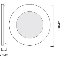 Встраиваемый светильник Horoz Alexis (016-087-0006-020) фото №2 — интернет-магазин Desire.md