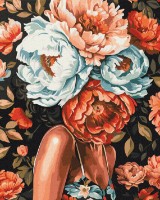 Tablou pe numere Brushme Blooming Thoughts (BS54011)