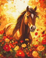 Tablou pe numere Brushme Flower Freedom (BS54420)