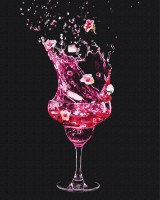 Tablou pe numere Brushme Spring Cocktail Halyna Vitiuk (BS54280)