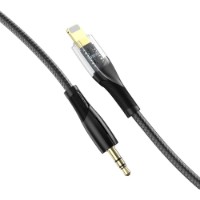 Cablu XO NB-R241A Lightning to 3.5mm Black