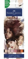 Маркеры Faber-Castell Goldfaber Aqua Dual Marker Portrait 164523 6pcs