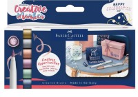 Маркеры Faber-Castell Goldfaber Creative Marker Brush Happy Celebration 161006 6pcs