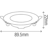Встраиваемый светильник Horoz 425.002.003/016.068.003 фото №2 — интернет-магазин Desire.md