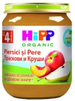 Piure pentru bebeluși HiPP Peaches/Pears125g (4205)