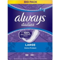 Прокладки Always Dailies Large 52pcs