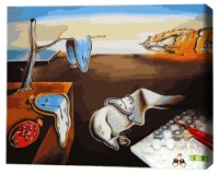 Tablou pe numere Brushme Persistența memoriei (BS3980FC)