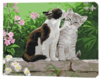 Tablou pe numere Brushme Пара Котят 30x40cm (RBS3251FC)