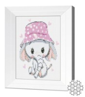 Алмазная мозаика Art Gallery Premium Baby Elephant (JS24850)