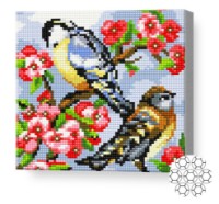 Алмазная мозаика Art Gallery Premium Birds On A Tree (BJ614)