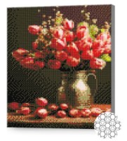 Алмазная мозаика Art Gallery Premium Bouquet Of Tulips (GB87732)