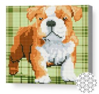 Mozaic cu diamante Art Gallery Premium Bulldog (BJ727)