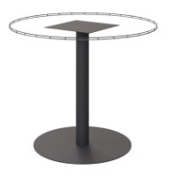 Каркас для стола Alianstek COLUMN TERRA 80cm