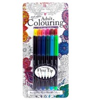 Markere Mont Marte Adult Colouring Brush Markers 12pcs (MPN0104)