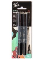 Markere Mont Marte Dual Tip Black 2pcs (MPN0158)