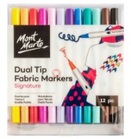 Markere Mont Marte Dual Tip Fabric Markers (MMPM0054)
