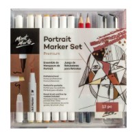 Set carioci Mont Marte Portrait Marker Set 12pcs (MMGS0043) 