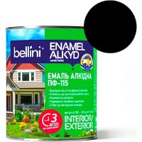 Эмаль Bellini ПФ-115 Black 0.9kg (9031982)