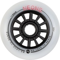 Колёса для роликовых коньков Powerslide Neons 110 Red 3pcs (905414) фото №2 — интернет-магазин Desire.md