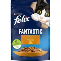 Влажный корм для кошек Purina Felix Fantastic Chicken 26x85g