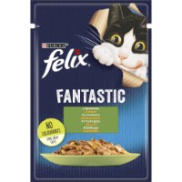 Влажный корм для кошек Purina Felix Fantastic Rabbit 26x85g 