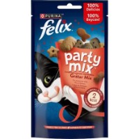 Лакомства для кошек Purina Felix Party Mix Mixed Grill 8x60g 