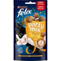 Лакомства для кошек Purina Felix Party Mix Original Mix 8x60g 