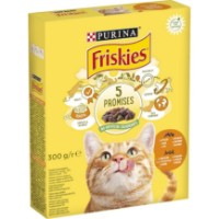 Сухой корм для кошек Purina Friskies Chicken&Vegetables 300g