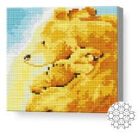 Алмазная мозаика Art Gallery Premium Dipper With Cub (BJ933)