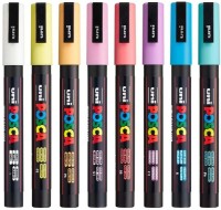 Markere Uni Posca PC-3M Soft Color 8pcs