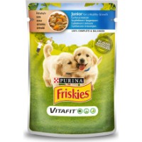 Влажный корм для собак Purina Friskies Junior Chicken&Carrot 20x100g 