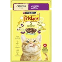 Влажный корм для кошек Purina Friskies Lamb 26x85g