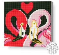 Алмазная мозаика Art Gallery Premium Flamingo Of Love (BJ1062)