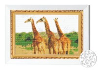 Mozaic cu diamante Art Gallery Premium Giraffes (JS24691)