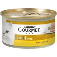 Hrană umedă pentru pisici Purina Gourmet Gold Chicken 24x85g 