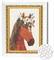 Алмазная мозаика Art Gallery Premium Horse (JS28202)