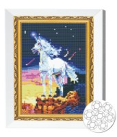 Алмазная мозаика Art Gallery Premium Horse On A Rock (JS20044)