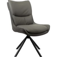 Scaun Deco Davis Piele Naturala (SDVS-ERF-GRY)