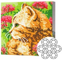 Алмазная мозаика Art Gallery Premium Kitty (BJ1018)