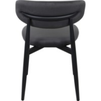 Scaun Deco Meridian Catifea (SMERC-HGT-GRYBLK) imaginea #2 — magazin online Desire.md