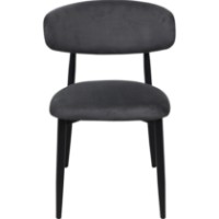 Scaun Deco Meridian Catifea (SMERC-HGT-GRYBLK) imaginea #3 — magazin online Desire.md