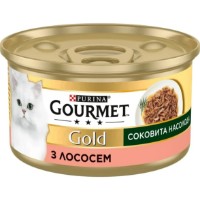 Влажный корм для кошек Purina Gourmet Gold Succulent Delights Salmon 24x85g