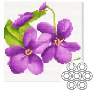 Алмазная мозаика Art Gallery Premium Minimalist Bouquet (BJ313)