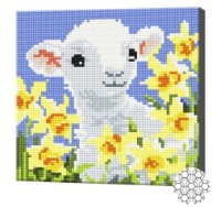 Алмазная мозаика Art Gallery Premium Lamb Among Daffodils (BJ412)