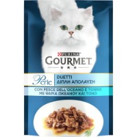 Влажный корм для кошек Purina Gourmet Perle Ocean Fish&Tuna 26x85g