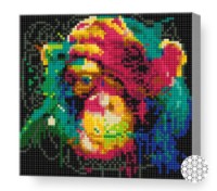 Алмазная мозаика Art Gallery Premium Multicolored Chimpanzee (BJ1172)