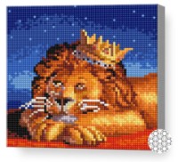 Алмазная мозаика Art Gallery Premium Lion (BJ878)