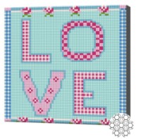 Алмазная мозаика Art Gallery Premium Love (BJ839)
