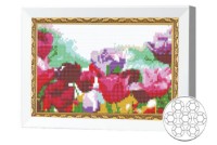 Алмазная мозаика Art Gallery Premium Multi-colored Tulips (JS12188)