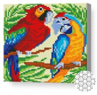 Алмазная мозаика Art Gallery Premium Parrots (BJ1049)
